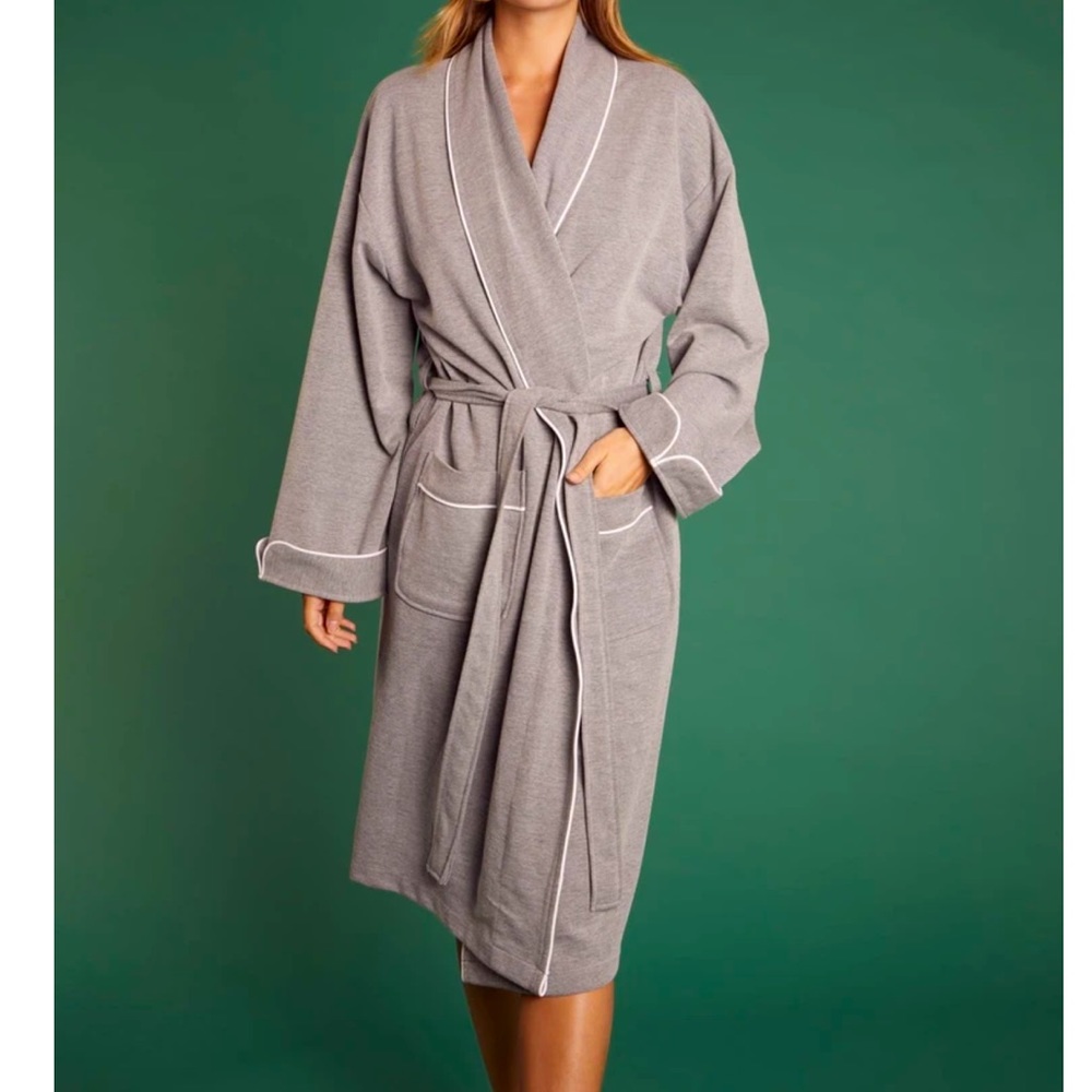 Italic Lounge Cotton Blend Robe